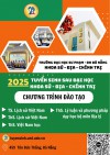 KHOA SỬ - ĐỊA - CHÍNH TRỊ - TUYỂN SINH SAU ĐẠI HỌC NĂM 2025