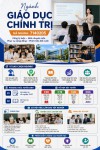 BẠN MUỐN TRỞ THÀNH GIÁO VIÊN HOẶC CHUYÊN VIÊN TRONG LĨNH VỰC GIÁO DỤC, TUYÊN GIÁO, NGHIÊN CỨU?