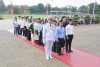 Đoàn thực tế chuyên môn Lớp 24SLS Khoa Sử Địa Chính trị tham gia Lễ viếng Lăng Bác
