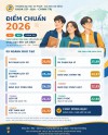 🎉 🎉 ĐIỂM CHUẨN TUYỂN SINH ĐẠI HỌC NĂM 2026