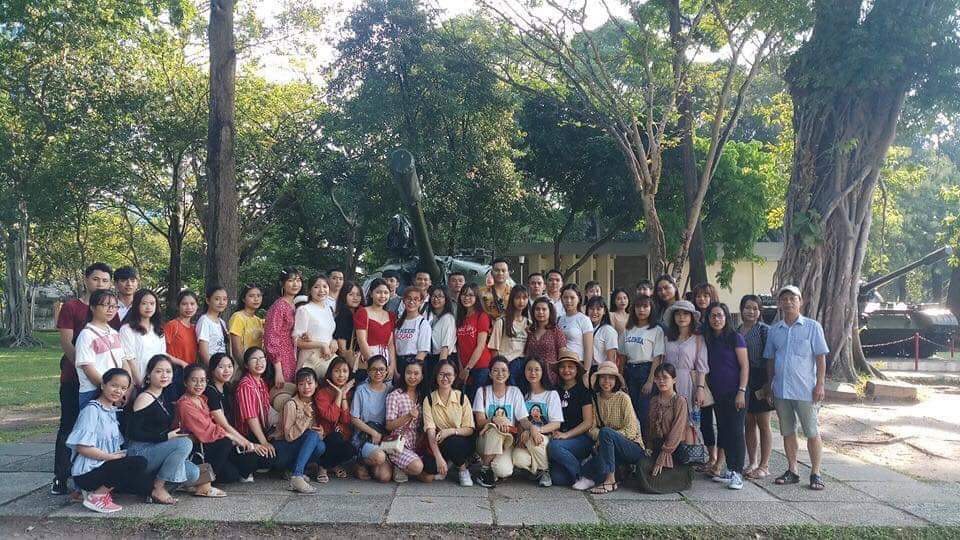 Đoàn thực địa lớp 16SDL năm 2019