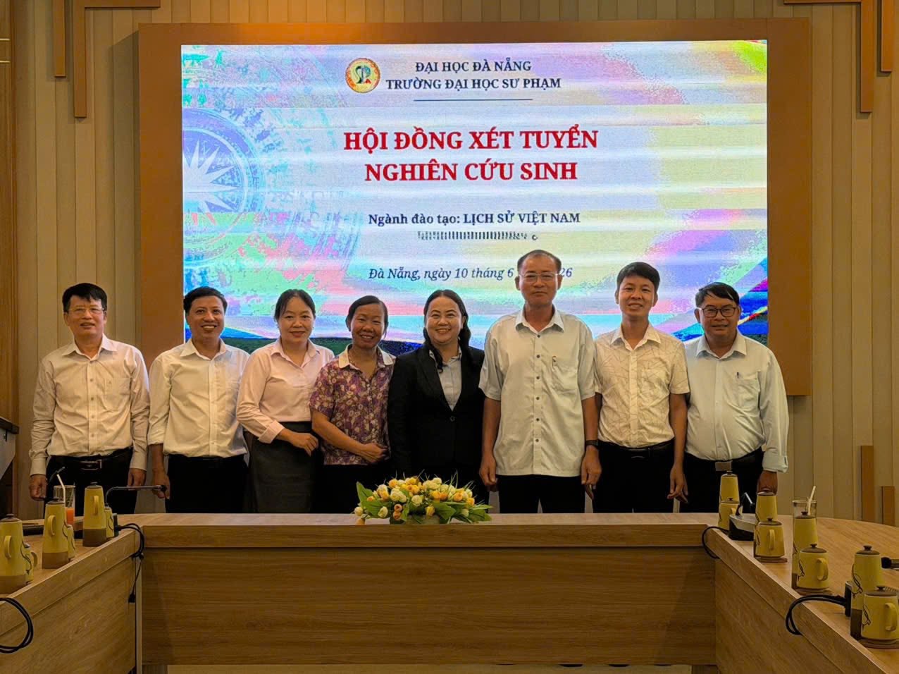 Khoa Sử - Địa - Chính trị chào đón hai tân nghiên cứu sinh ngành Lịch sử Việt Nam