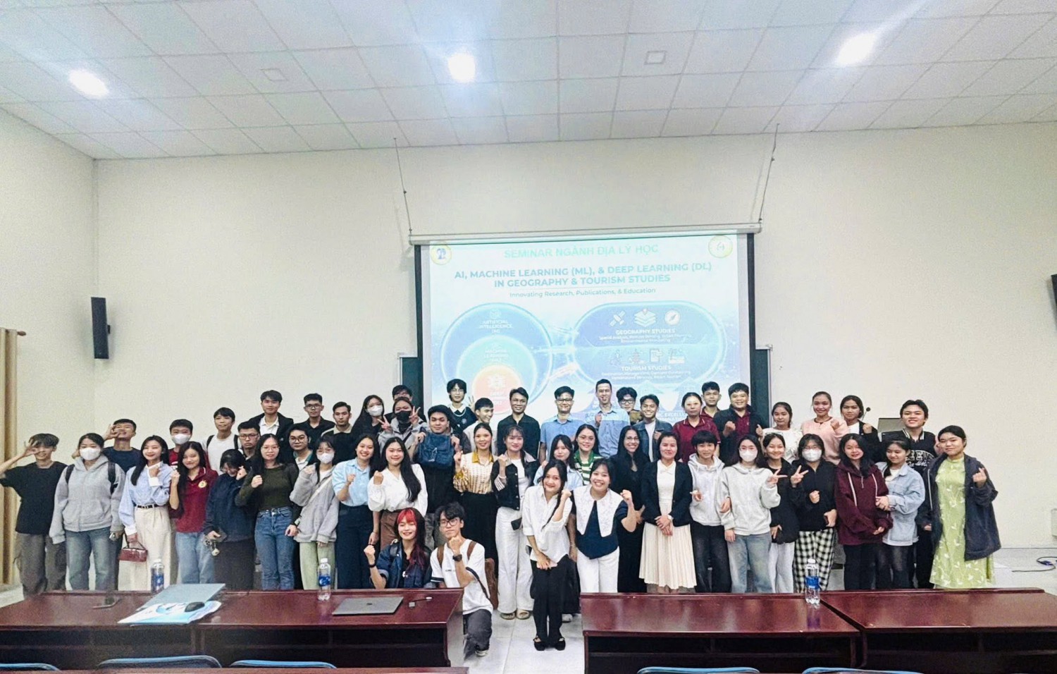 🎓 SEMINAR NGÀNH ĐỊA LÍ HỌC – DIỄN ĐÀN HỌC THUẬT VỀ AI VÀ ĐỊA LÍ DU LỊCH