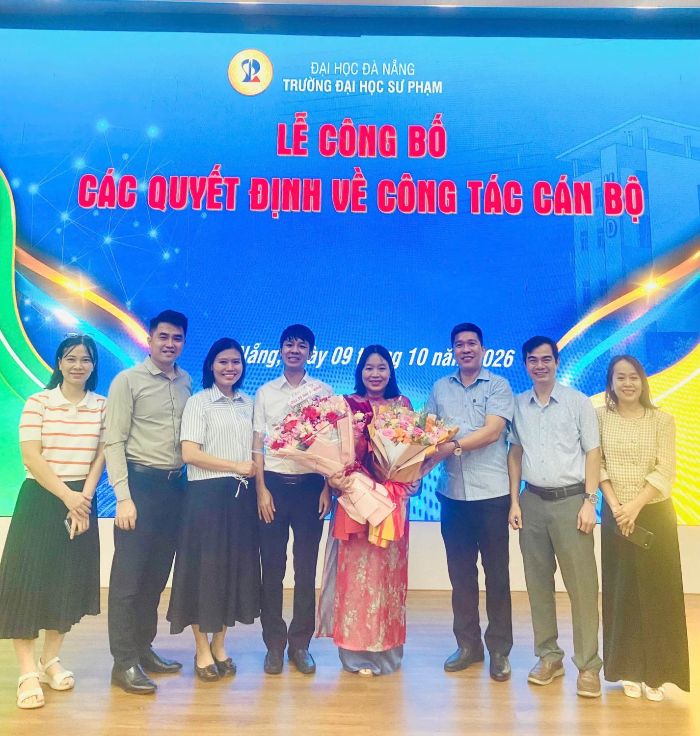🎉 UED CÔNG BỐ QUYẾT ĐỊNH BỔ NHIỆM LẠI TRƯỞNG KHOA SỬ - ĐỊA - CHÍNH TRỊ